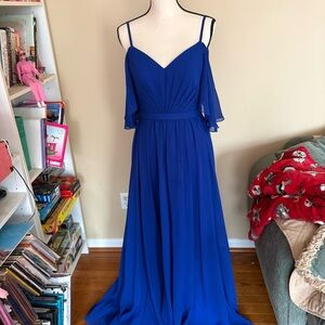 Kleinfeld Royal Blue Dress